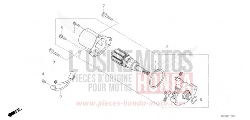 DEMARREUR MSX125AP de 2023